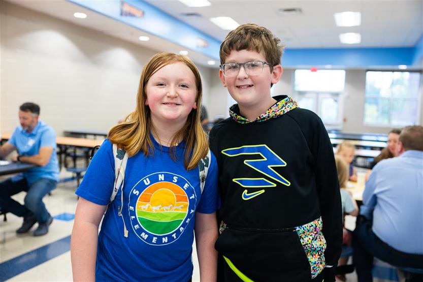 Sunset Elementary hosts Donuts with Grown-Ups